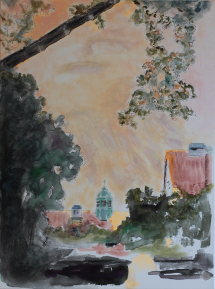 Champagner-Rose-Himmel für Dich. 2014.