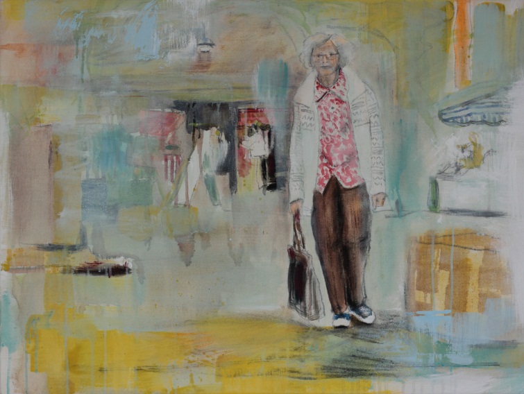 Ihr Einkauf frühmorgens. 2010.