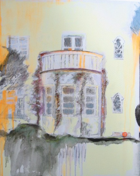 Die Villa im Herbst. 2008.